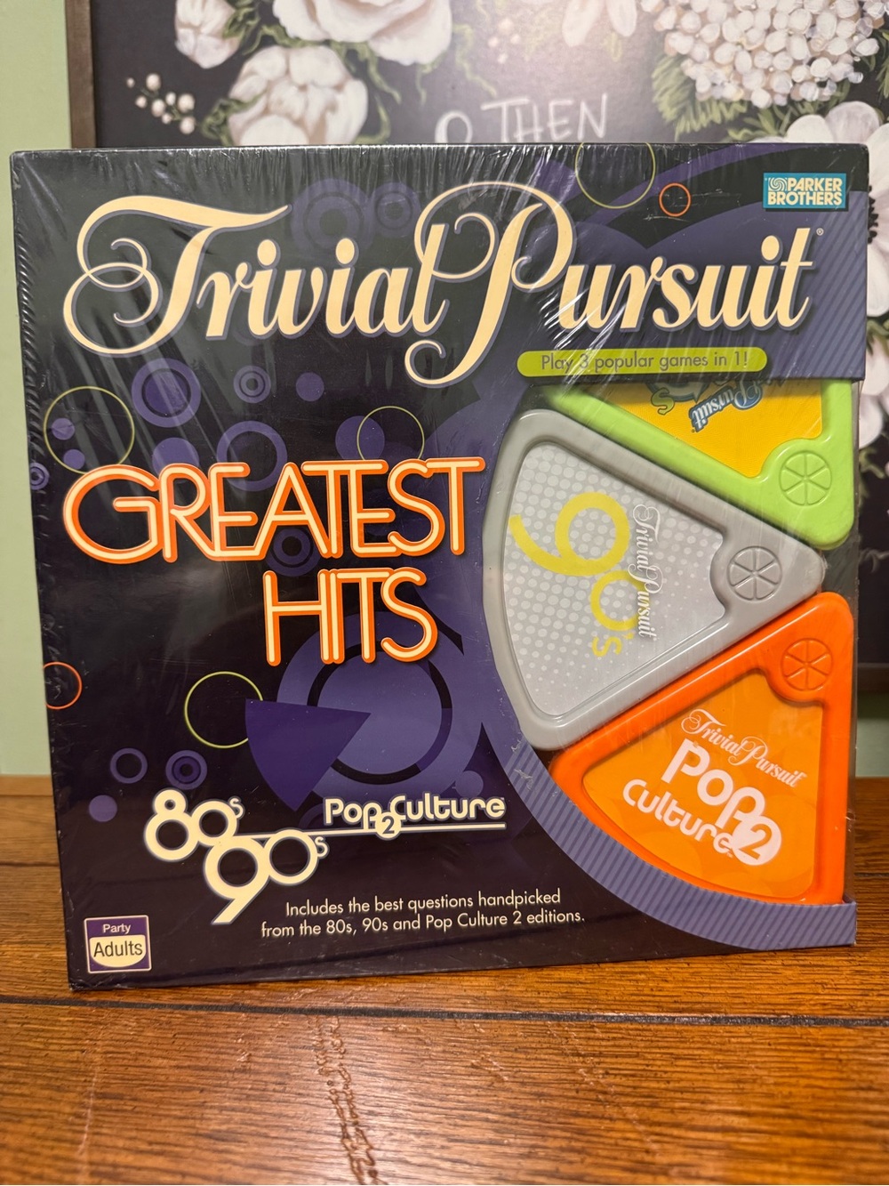 Trivial Pursuit Greatest Hits Pop Culture Party Game - Multi-Color Set